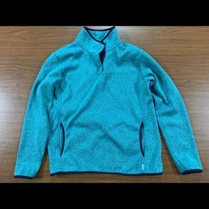 Eddie Bauer quarter button pullover